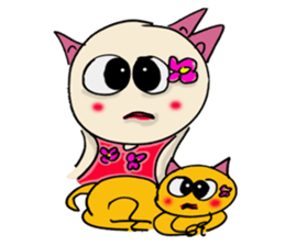 Cat girl. Vol.5 sticker #8181910