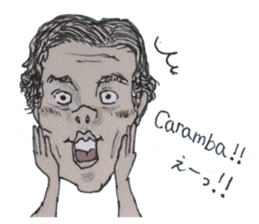 South American man(Brazil ver.) sticker #8182161