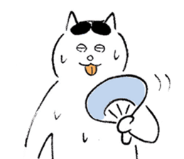cats who are kurokichi shirokichi sticker #8182231