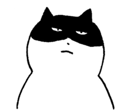 cats who are kurokichi shirokichi sticker #8182259