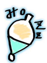 Interesting face sticker #8182293