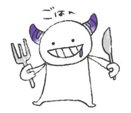 child ogre sticker #8182474