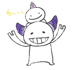 child ogre sticker #8182475