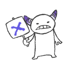 child ogre sticker #8182487