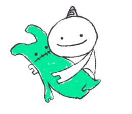 child ogre sticker #8182488