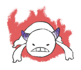 child ogre sticker #8182501