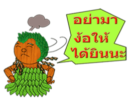 Little wooden puppet sticker #8183329