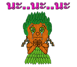 Little wooden puppet sticker #8183333