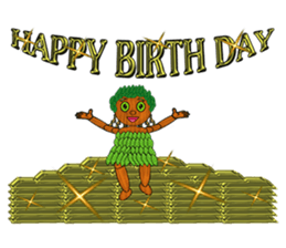 Little wooden puppet sticker #8183346