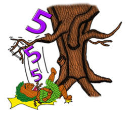 Little wooden puppet sticker #8183347