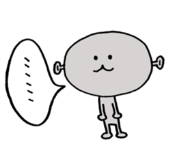 Loose character Alien sticker #8183598