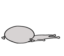 Loose character Alien sticker #8183609