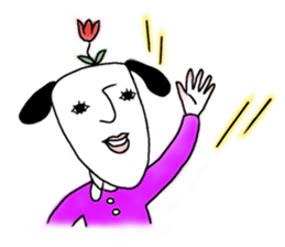 Heartwarming mr Saito. sticker #8184629