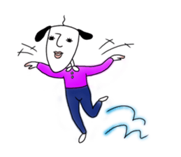 Heartwarming mr Saito. sticker #8184632