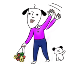 Heartwarming mr Saito. sticker #8184635