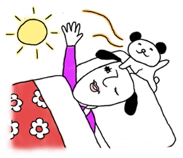 Heartwarming mr Saito. sticker #8184643