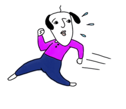 Heartwarming mr Saito. sticker #8184651