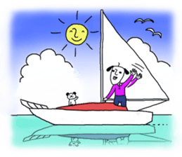 Heartwarming mr Saito. sticker #8184664