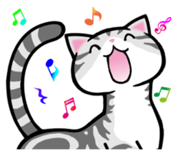 Free and carefree cat sticker #8184896