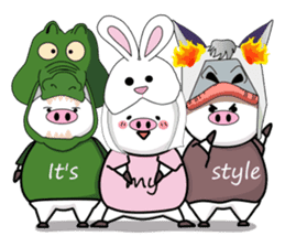 Super Pigs sticker #8185553