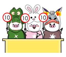 Super Pigs sticker #8185557