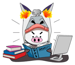 Super Pigs sticker #8185566