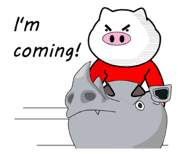 Super Pigs sticker #8185571