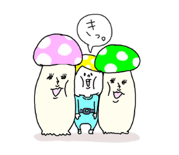 Kinoko Head 2 sticker #8185905