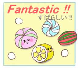 Greetings Japanese sweet sticker #8186085