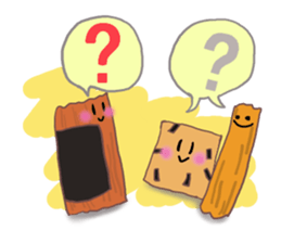 Greetings Japanese sweet sticker #8186105