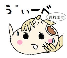 Nikuman-kun talking Finnish KAWAII ver. sticker #8186305