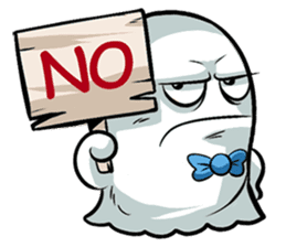 Ghossi (The small ghost) sticker #8187148