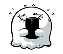 Ghossi (The small ghost) sticker #8187161