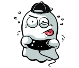Ghossi (The small ghost) sticker #8187163