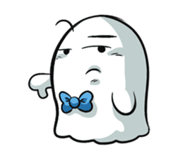 Ghossi (The small ghost) sticker #8187165
