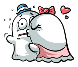 Ghossi (The small ghost) sticker #8187168