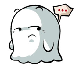Ghossi (The small ghost) sticker #8187170