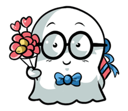Ghossi (The small ghost) sticker #8187173