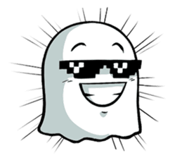 Ghossi (The small ghost) sticker #8187176