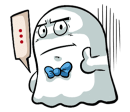 Ghossi (The small ghost) sticker #8187179