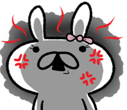 Overbearing rabbit princess vol.1. sticker #8187280