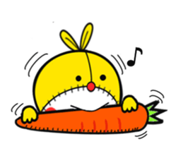 tetete's rabbit sticker #8187455