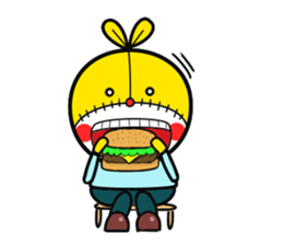 tetete's rabbit sticker #8187461