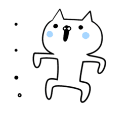 An S cat and M cat Kansai dialect sticker #8188175