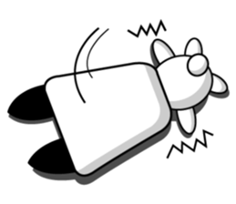 Trapezoidal Dog ( English ) sticker #8188199