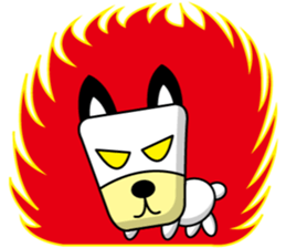 Trapezoidal Dog ( English ) sticker #8188219