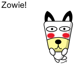 Trapezoidal Dog ( English ) sticker #8188221