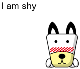 Trapezoidal Dog ( English ) sticker #8188222