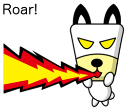 Trapezoidal Dog ( English ) sticker #8188223