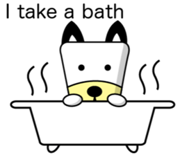 Trapezoidal Dog ( English ) sticker #8188224